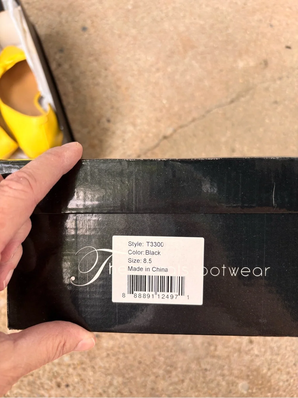 Talbots “lemon drop” Yellow Pointed Knot Leather Flats